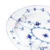 ロイヤルコペンハーゲン（Royal Copenhagen） ブルー フルーテッド プレイン ディッシュ（楕円） 30cm 1101373
