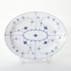 ロイヤルコペンハーゲン（Royal Copenhagen） ブルー フルーテッド プレイン ディッシュ（楕円） 36.5×29cm 1101375／1017186