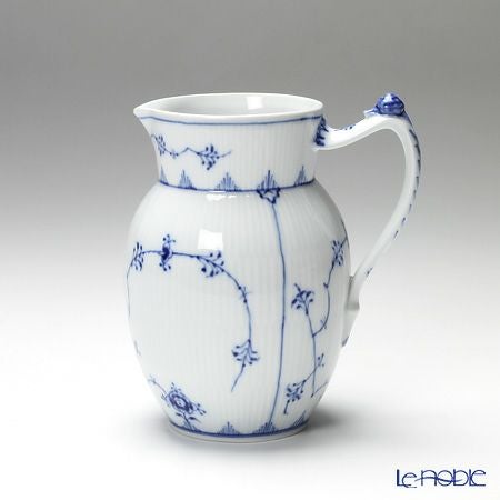 ロイヤルコペンハーゲン（Royal Copenhagen） ブルー フルーテッド プレイン ミルクジャグ 1101442／1017188