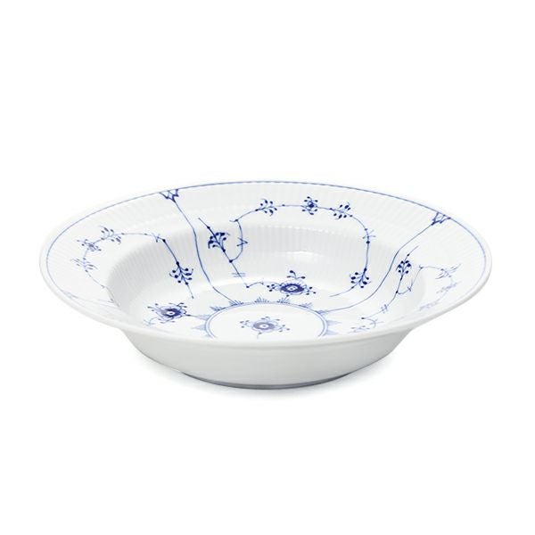 ロイヤルコペンハーゲン（Royal Copenhagen） ブルー フルーテッド プレイン プレート（ディープ） 23cm 1101605／1017196