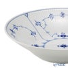 ロイヤルコペンハーゲン（Royal Copenhagen） ブルー フルーテッド プレイン パスタプレート 24×6cm 1101606／1016769