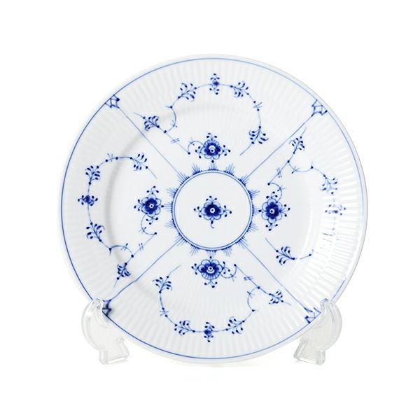 ロイヤルコペンハーゲン（Royal Copenhagen） ブルー フルーテッド プレイン プレート（フラット） 19cm 1101620／1017199
