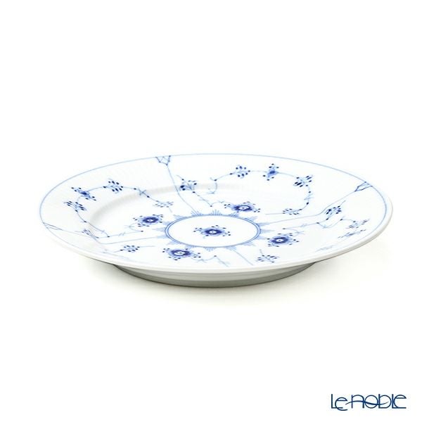 ロイヤルコペンハーゲン（Royal Copenhagen） ブルー フルーテッド プレイン プレート（フラット） 22cm 1101622／1017200