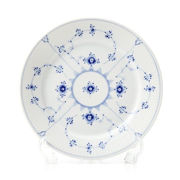 ロイヤルコペンハーゲン（Royal Copenhagen） ブルー フルーテッド プレイン プレート（フラット） 22cm 1101622／1017200