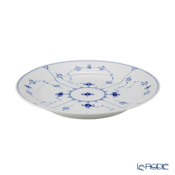 ロイヤルコペンハーゲン（Royal Copenhagen） ブルー フルーテッド プレイン プレート（フラット） 25cm 1101625／1017201