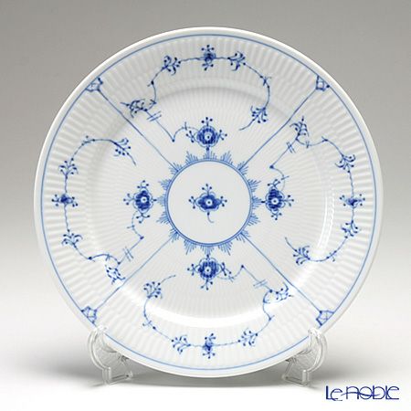 ロイヤルコペンハーゲン（Royal Copenhagen） ブルー フルーテッド プレイン プレート（フラット） 27cm 1101627／1017202