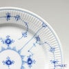 ロイヤルコペンハーゲン（Royal Copenhagen） ブルー フルーテッド プレイン プレート（フラット） 27cm 1101627／1017202