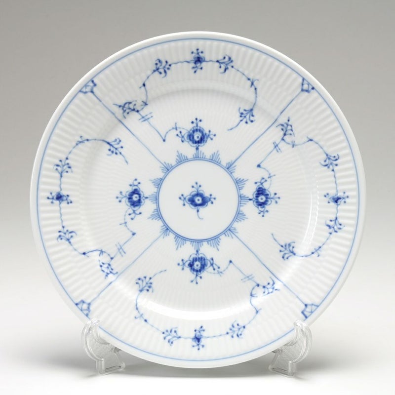 ロイヤルコペンハーゲン（Royal Copenhagen） ブルー フルーテッド プレイン プレート（フラット） 27cm 1101627／1017202