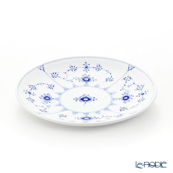 ロイヤルコペンハーゲン（Royal Copenhagen） ブルー フルーテッド プレイン クーププレート 15cm 1101725