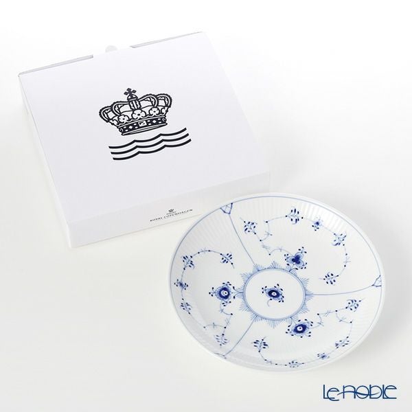 ロイヤルコペンハーゲン（Royal Copenhagen） ブルー フルーテッド プレイン ディーププレート 20×H3.5cm 1101730