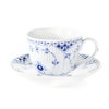 ロイヤルコペンハーゲン（Royal Copenhagen） ブルー フルーテッド ハーフレース カップ＆ソーサー 200ml 1102059／1020522