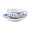 ロイヤルコペンハーゲン（Royal Copenhagen） ブルー フルーテッド ハーフレース ティーカップ＆ソーサー 200ml 1102080／1017206