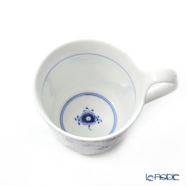 ロイヤルコペンハーゲン（Royal Copenhagen） ブルー フルーテッド ハーフレース ハイハンドル マグ 330ml 1102090／1026447