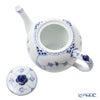 ロイヤルコペンハーゲン（Royal Copenhagen） ブルー フルーテッド ハーフレース ティーポット（L） 1000ml 1102141／1017209