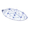 ロイヤルコペンハーゲン（Royal Copenhagen） ブルー フルーテッド ハーフレース ディッシュ（楕円） 24.5×12cm 1102349