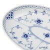 ロイヤルコペンハーゲン（Royal Copenhagen） ブルー フルーテッド ハーフレース オーバルディッシュ 23.5cm 1102356／1064775