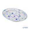 ロイヤルコペンハーゲン（Royal Copenhagen） ブルー フルーテッド ハーフレース ディッシュ（楕円） 36.5×29cm 1102375／1017212