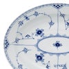 ロイヤルコペンハーゲン（Royal Copenhagen） ブルー フルーテッド ハーフレース ディッシュ（楕円） 36.5×29cm 1102375／1017212
