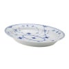 ロイヤルコペンハーゲン（Royal Copenhagen） ブルー フルーテッド ハーフレース ディッシュ（楕円） 36.5×29cm 1102375／1017212