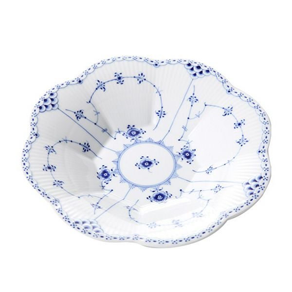 ロイヤルコペンハーゲン（Royal Copenhagen） ブルー フルーテッド ハーフレース ペタルボウル 25.5×H4.5cm 1102397／1024806