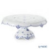 ロイヤルコペンハーゲン（Royal Copenhagen） ブルー フルーテッド ハーフレース ケーキスタンド 31×H13.5cm 1102434／1026609