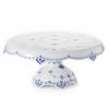ロイヤルコペンハーゲン（Royal Copenhagen） ブルー フルーテッド ハーフレース ケーキスタンド 31×H13.5cm 1102434／1026609