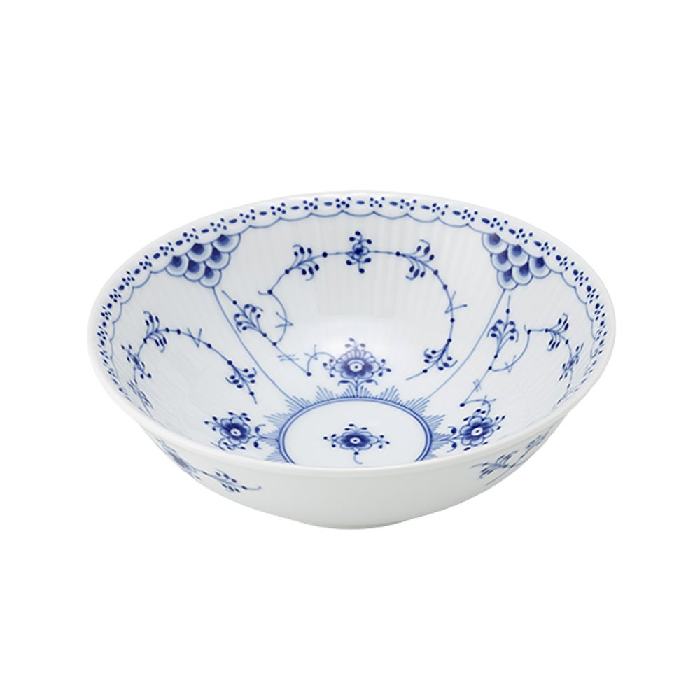 ロイヤルコペンハーゲン（Royal Copenhagen） ブルー フルーテッド ハーフレース ボウル（S） 5.5×16cm 1102574／1017217