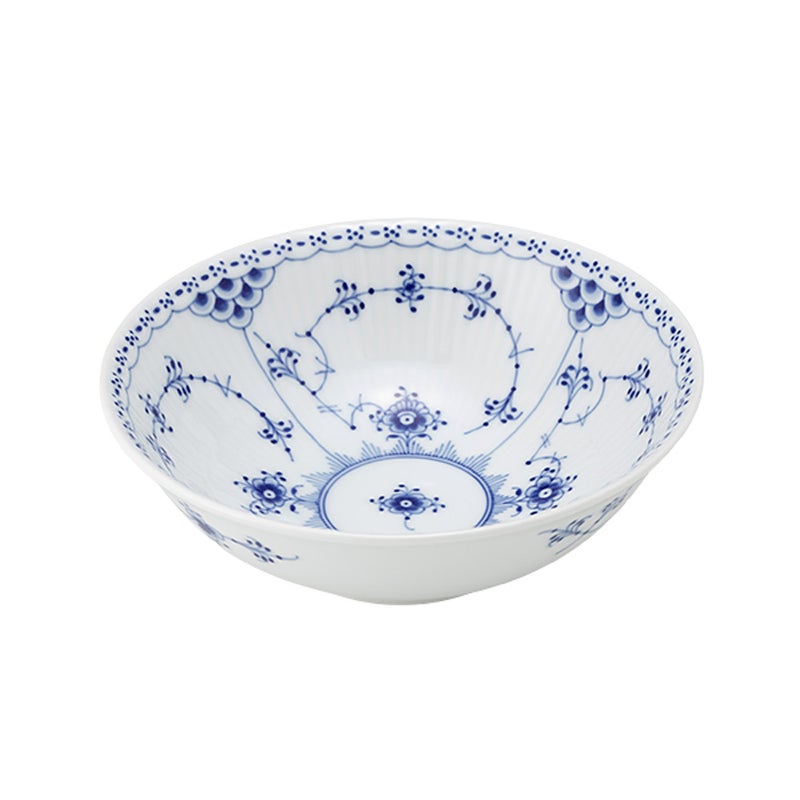 ロイヤルコペンハーゲン（Royal Copenhagen） ブルー フルーテッド ハーフレース ボウル（S） 5.5×16cm 1102574／1017217