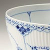 ロイヤルコペンハーゲン（Royal Copenhagen） ブルー フルーテッド ハーフレース サラダボウル（L） 10.5×24.5cm 1102579／1017220