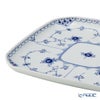 ロイヤルコペンハーゲン（Royal Copenhagen） ブルー フルーテッド ハーフレース スクエアディッシュ 21cm 1102720／1066923