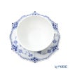 ロイヤルコペンハーゲン（Royal Copenhagen） ブルー フルーテッド フルレース ティーカップ＆ソーサー 220ml 1103080／1017227