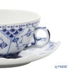 ロイヤルコペンハーゲン（Royal Copenhagen） ブルー フルーテッド フルレース ティーカップ＆ソーサー 220ml 1103080／1017227