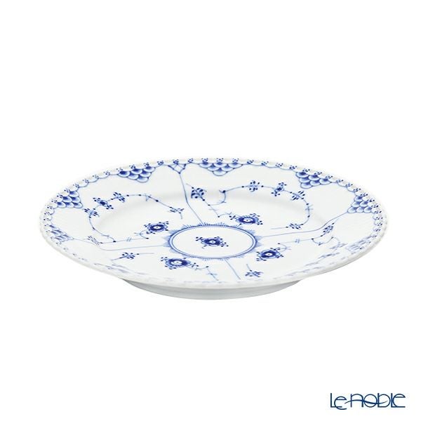 ロイヤルコペンハーゲン（Royal Copenhagen） ブルー フルーテッド フルレース プレート（フラット） 19cm 1103620／1017238