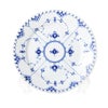 ロイヤルコペンハーゲン（Royal Copenhagen） ブルー フルーテッド フルレース プレート（フラット） 19cm 1103620／1017238