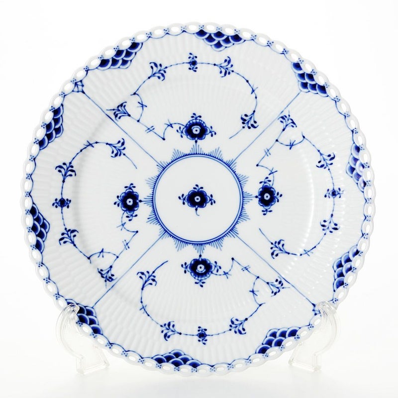 ロイヤルコペンハーゲン（Royal Copenhagen） ブルー フルーテッド フルレース プレート（フラット） 27cm 1103627／1017240
