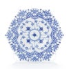 ロイヤルコペンハーゲン（Royal Copenhagen） ブルー フルーテッド フルレース プレート（ダブルレース） 21cm 1103636／1017241