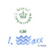 ロイヤルコペンハーゲン（Royal Copenhagen） ブルー フルーテッド フルレース プレート（オープンワーク） 25cm 1103638／1017242