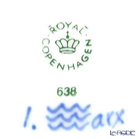 ロイヤルコペンハーゲン（Royal Copenhagen） ブルー フルーテッド フルレース プレート（オープンワーク） 25cm 1103638／1017242