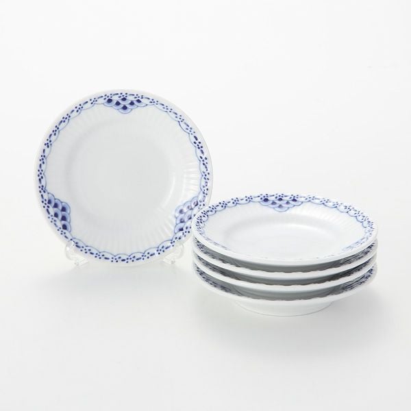 ロイヤルコペンハーゲン（Royal Copenhagen） プリンセス ブルー プレート 11cm 5枚セット 1104045