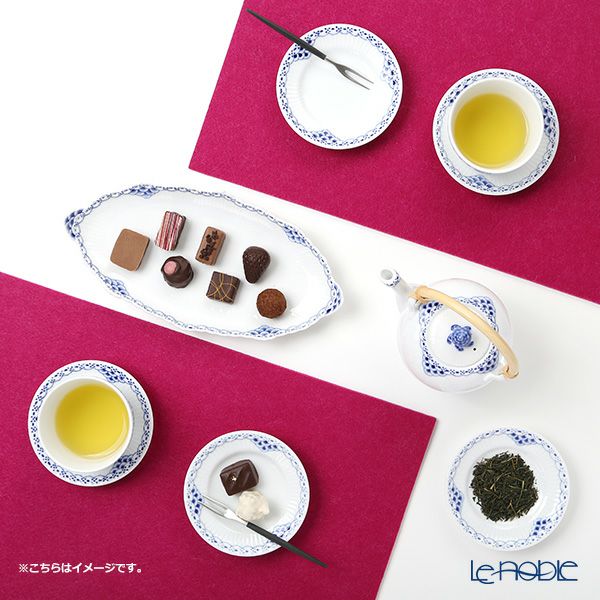 ロイヤルコペンハーゲン（Royal Copenhagen） プリンセス ブルー ディッシュ（楕円） 24.5×12cm 1104349／1017254