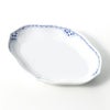 ロイヤルコペンハーゲン（Royal Copenhagen） プリンセス ブルー ディッシュ舟形 22×15.5cm 1104353