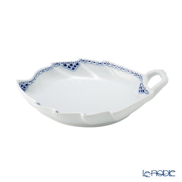 ロイヤルコペンハーゲン（Royal Copenhagen） プリンセス ブルー ディッシュ（葉型） 23×18.5cm 1104357