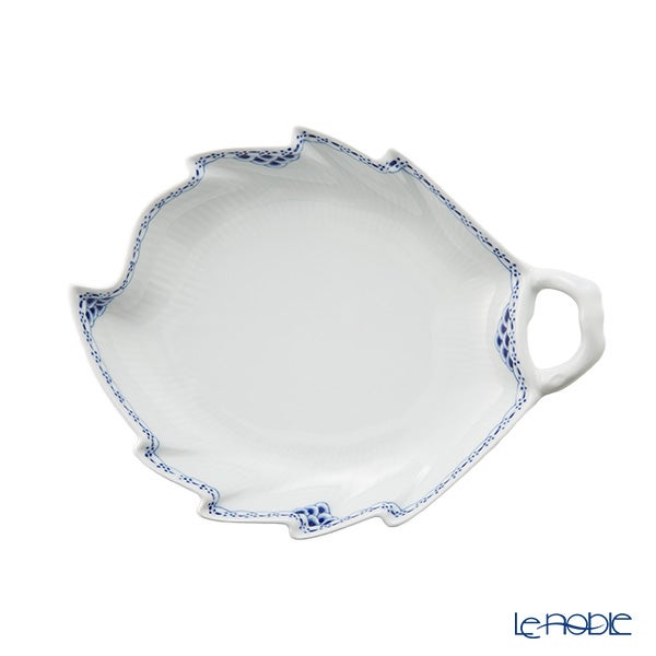 ロイヤルコペンハーゲン（Royal Copenhagen） プリンセス ブルー ディッシュ（葉型） 23×18.5cm 1104357