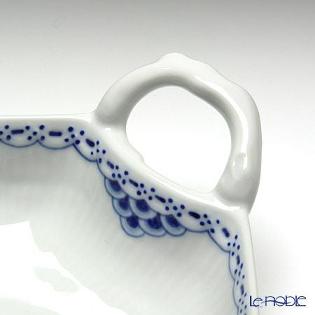 ロイヤルコペンハーゲン（Royal Copenhagen） プリンセス ブルー ディッシュ（葉型） 23×18.5cm 1104357