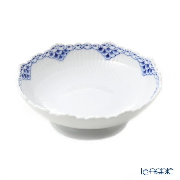 ロイヤルコペンハーゲン（Royal Copenhagen） プリンセス ブルー ケーキディッシュ足付 17.5×H6cm 1104427／1026451