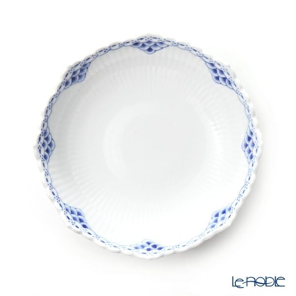 ロイヤルコペンハーゲン（Royal Copenhagen） プリンセス ブルー ケーキディッシュ足付 17.5×H6cm 1104427／1026451