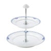 ロイヤルコペンハーゲン（Royal Copenhagen） プリンセス ブルー デザートスタンド 2段 24cm 組み立て式 1104437／1062485