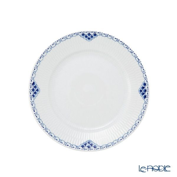 ロイヤルコペンハーゲン（Royal Copenhagen） プリンセス ブルー プレート（フラット） 19cm 1104620／1017270