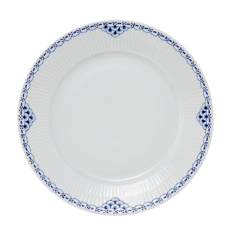 ロイヤルコペンハーゲン（Royal Copenhagen） プリンセス ブルー プレート（フラット） 22cm 1104622／1017271