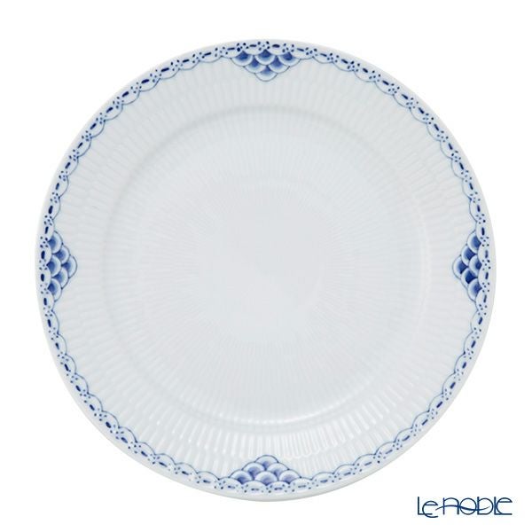 ロイヤルコペンハーゲン（Royal Copenhagen） プリンセス ブルー プレート（フラット） 25cm 1104625／1017272